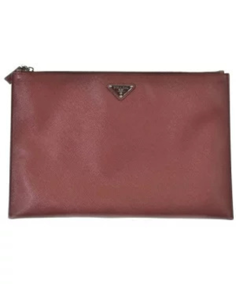 Prada Clutch Bag Red